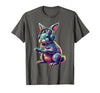 Rabbit Gaming Animal Video Games Funny Rabbit T-Shirt — design detail