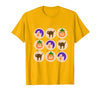 Sugar Cookie Halloween Merch T-Shirt - size chart