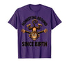 Mademark Monkeying Around Since Birth Funny Monkey Design T-Shirt - Men - size chart
