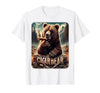 CigarKurt Cigar Smoking Cigar Bear T-Shirt - size chart
