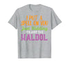 Halloween Nurse Shirts For Women Scrub Costumes Spell Just Kidding Haldol Funny Nurse Halloween RN ICU Women T-Shirt - size