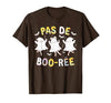 Ballet Ghost Halloween 2024 Spooky Dance Lover Pas de Boo-rée Ghost Ballet Dancer Halloween Dance Teacher T-Shirt - size