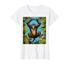 Mademark Monkey Hanging From Jungle Vine Graphic T-Shirt - Women - size chart