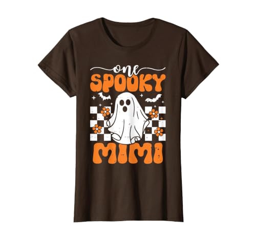 One Spooky Mimi Halloween Family Matching One Spooky Mimi Matching Family Halloween Costumes T-Shirt - size chart