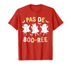 Ballet Ghost Halloween 2024 Spooky Dance Lover Pas de Boo-rée Ghost Ballet Dancer Halloween Dance Teacher T-Shirt - size