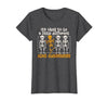 Orange Ribbon ADHD Awareness clothing Halloween Skeleton ADHD Awareness T-Shirt - size chart