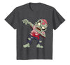 Halloween Shirts Women Men Kids Dabbing Zombie Brain Halloween Scary Dab Dance Boys Teen Men T-Shirt - size chart