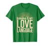 Mademark Banana Is My Love Language Monkey Design T-Shirt - Men - size chart