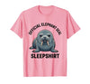 Mademark Official Elephant Seal Sleepshirt Cute Animal Humor T-Shirt - Men - size chart