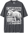 BABATEES U.S.A. MAX-Heavyweight Punk Rock Animals Shaka Wear Oversized 7.5oz Cotton Tshirt - size chart