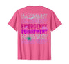 ER Nurse Halloween Pumpkin Emergency Department Spooky Emergency Department Ghost ER Nurse Halloween T-Shirt - size chart