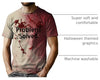 CAZYCHILD Halloween Shirts for Men Funny Halloween Pumpkin Shirt Dancing Skeleton Tee - size chart