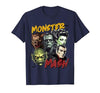 Monster Lover Halloween Season Women Men Kids Horror Scary Monster Lover Vampire Frankenstein Halloween T-Shirt - size chart