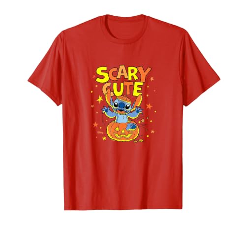 Disney Stitch Halloween Fun T-Shirt - size chart