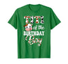 Titi of The Birthday Boy Cow Farm 1St Birthday Boy T-Shirt - size chart
