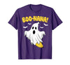 Halloween Tees for Women Men Kids Funny Banana Ghost Boo Pun Halloween Costume Men Women Kids T-Shirt - size chart