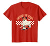 Halloween Creep it Real Vintage Ghost CKTEE2 Vintage Halloween Creep It Real Mouse Ghost Boy Fall Season T-Shirt - size chart