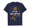 Matching Witch Halloween Costumes by Foxio Im the Gigi Witch Halloween Matching Group Costume T-Shirt - size chart