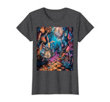 Alice in Wonderland Rabbit House T-Shirt — design detail