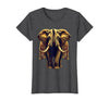 Mademark Ornate Parade Elephant Illustrated Graphic T-Shirt - Women - size chart