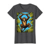 Mademark Monkey Hanging From Jungle Vine Graphic T-Shirt - Women - size chart