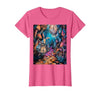 Alice in Wonderland Rabbit House T-Shirt — design detail