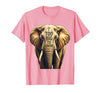 Mademark Too Big To Ignore Bold Elephant Graphic Design T-Shirt - Men - size chart