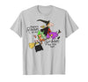 Funny Teacher Witch Tee Shirt There's Room On My Broom for You Too Teacher T-Shirt - size chart
