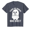 This Is Some Boo Sheet Funny Halloween Ghost This is Some Boo Sheet Halloween Angry Ghost Funny Men Women T-Shirt - size