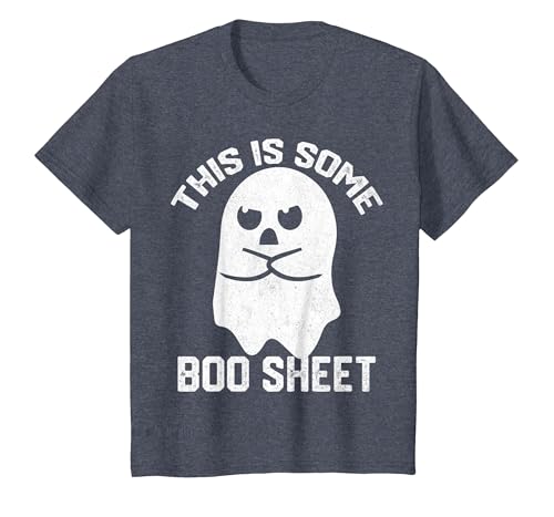 This Is Some Boo Sheet Funny Halloween Ghost This is Some Boo Sheet Halloween Angry Ghost Funny Men Women T-Shirt - size