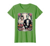 The Lovers Tarot Card Spooky Halloween Women Men The Monster Frankenstein and Bride The Lovers Tarot Card T-Shirt - size