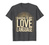 Mademark Banana Is My Love Language Monkey Design T-Shirt - Men - size chart