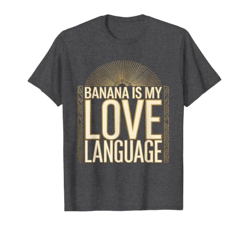 Mademark Banana Is My Love Language Monkey Design T-Shirt - Men - size chart