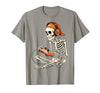 Halloween Skeleton Shirts for Gamers Men Boys Kids Halloween Skeleton Gamer Video Gaming Boys Men Kids Funny T-Shirt - size
