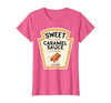 Halloween Shirts For Women Men Kids Boys Girls Halloween Caramel Sauce Funny Food Costume Women Men Kids T-Shirt - size chart