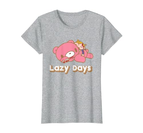 Gloomy Bear The Naughty Grizzly & Pity Lazy Days Anime T-Shirt - size chart