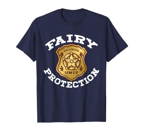 Halloween Fairy Security Costume RTees Halloween Adult Costume Fairy Protection T-Shirt - size chart