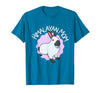 Himalayan Rabbit Mom T-Shirt — design detail