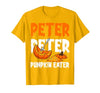 Halloween Matching Couple Shirts Women Men Funny Peter Pumpkin Eater Halloween Costume Men Boyfriend T-Shirt - size chart
