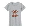Mademark Wild Sober Monkey Energy Funny Sobriety Design T-Shirt - Women - size chart