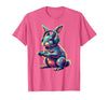 Rabbit Gaming Animal Video Games Funny Rabbit T-Shirt — design detail
