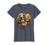 Mademark Funny Monkey Chef Flipping Pancakes Graphic Tee T-Shirt - Women - size chart