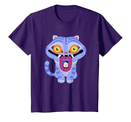 Kpop Demon Hunters Halloween Derpy Save The Date Invitation T-Shirt - size chart