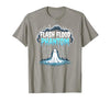 Mademark Halloween Weather Flash Flood Phantom Spooky Storm T-Shirt - size chart