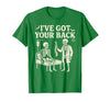 Halloween Costume For Doctor I've Got Your Back I've Got Your Back Halloween Skeleton Doctor Costume T-Shirt - size chart