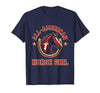 Mademark All-American Horse Girl Bold Varsity Horse Design T-Shirt - Men - size chart