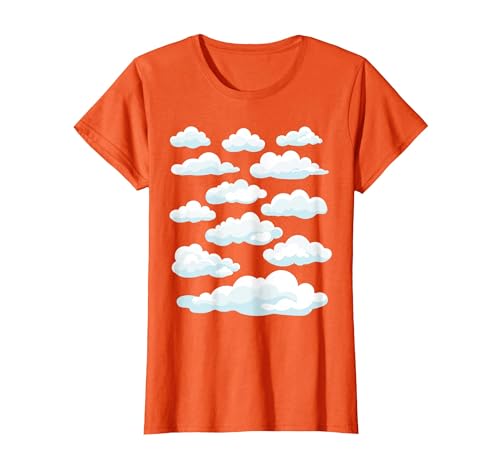 White Clouds Graphs White Clouds T-Shirt - size chart