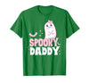 Spooky Family Cute Pink White Ghost Boo Halloween Spooky Daddy Family Cute Pink White Ghost Boo Halloween T-Shirt - size