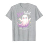 Mademark Ghost & Spirits - Ghost (99 Problems All) T-Shirt - size chart