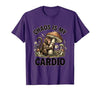 Mademark Chaos Is My Cardio Funny Monkey Design T-Shirt - Men - size chart